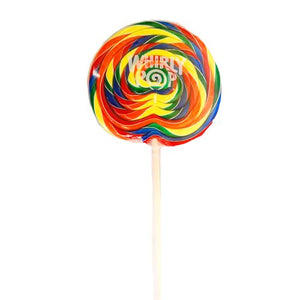 All City Candy Rainbow Whirly Pops Lollipops & Suckers Adams & Brooks 6.5-inch For fresh candy and great service, visit www.allcitycandy.com