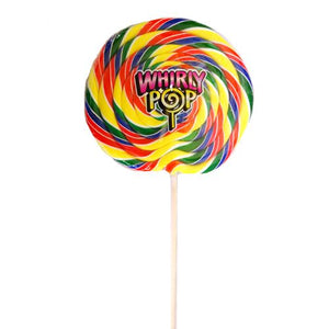 All City Candy Rainbow Whirly Pops Lollipops & Suckers Adams & Brooks 9-inch For fresh candy and great service, visit www.allcitycandy.com