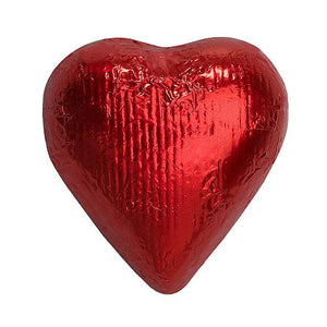All City Candy Red Foiled Solid Milk Chocolate Hearts Bulk Bags Bulk Wrapped SweetWorks For fresh candy and great service, visit www.allcitycandy.com