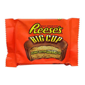 All City Candy Reese's Big Cup Peanut Butter Cup 1.4 oz. Candy Bars Hershey's 1 Pack For fresh candy and great service, visit www.allcitycandy.com