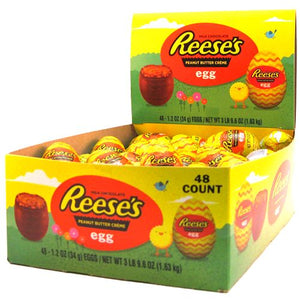 All City Candy Reese's Peanut Butter Creme Egg 1.2 oz. Case of 48 Easter Hershey's For fresh candy and great service, visit www.allcitycandy.com