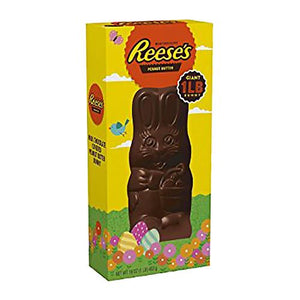 All City Candy Reese's Peanut Butter Filled Giant Chocolate Bunny 1 LB Easter Hershey's For fresh candy and great service, visit www.allcitycandy.com
