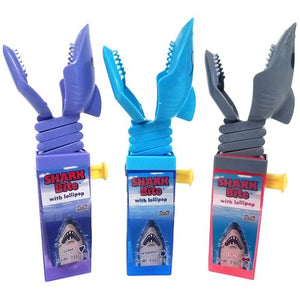 All City Candy Shark Bite with Lollipop Candy Toy Novelty Kidsmania For fresh candy and great service, visit www.allcitycandy.com