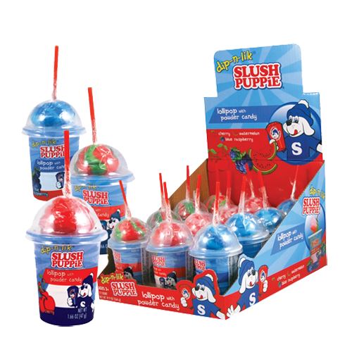 All City Candy Slush Puppie Dip-N-Lik Novelty Koko's Confectionery & Novelty Case of 12 For fresh candy and great service, visit www.allcitycandy.com