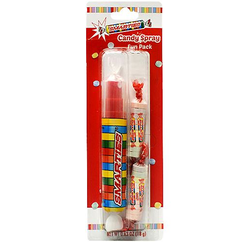 All City Candy Smarties Candy Spray Fun Pack .63 oz. Liquid & Spray Candy Koko's Confectionery & Novelty 1 Piece For fresh candy and great service, visit www.allcitycandy.com