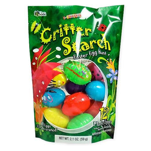 All City Candy Smarties Critter Search Easter Egg Hunt Candy Filled Eggs - Bag of 12 Easter Bee International Candy For fresh candy and great service, visit www.allcitycandy.com