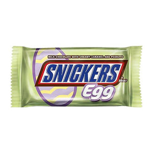 All City Candy Snicker's Egg Candy Bar 1.10 oz. 1 Piece Easter Mars Chocolate For fresh candy and great service, visit www.allcitycandy.com