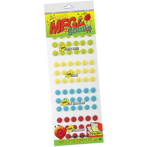 All City Candy Sour Mega Candy Buttons Novelty Stichler Products 1 3-oz. Pack For fresh candy and great service, visit www.allcitycandy.com