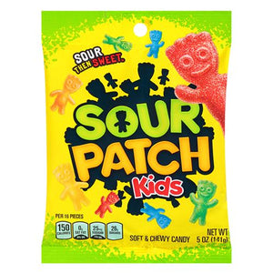 All City Candy Sour Patch Kids Soft & Chewy Candy - 5-oz. Bag Sour Mondelez International For fresh candy and great service, visit www.allcitycandy.com