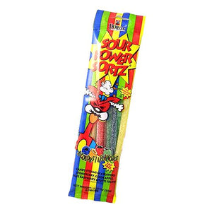 All City Candy Sour Power Sortz Assorted Flavor Candy Straws 1.75 oz. Sour Dorval Trading 1 Package For fresh candy and great service, visit www.allcitycandy.com