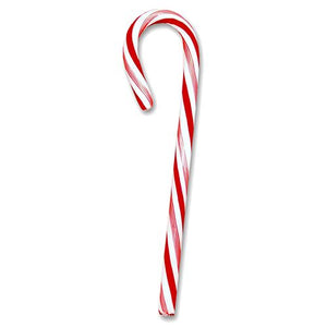 All City Candy Spangler Red & White Peppermint Candy Canes - Box of 24 Christmas Spangler For fresh candy and great service, visit www.allcitycandy.com