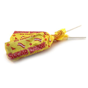 All City Candy Sugar Daddy Junior Caramel Pops .78 oz. - 1 Piece Caramel Candy Charms Candy (Tootsie) For fresh candy and great service, visit www.allcitycandy.com