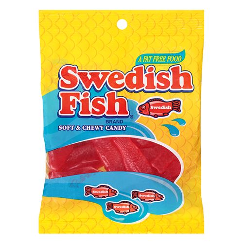 All City Candy Swedish Fish Soft & Chewy Candy - 5-oz. Bag Chewy Mondelez International For fresh candy and great service, visit www.allcitycandy.com