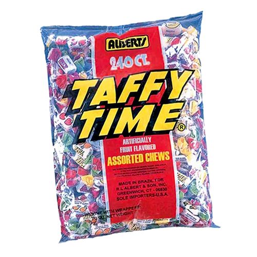 All City Candy Taffy Time Assorted Chews Candy - 240 Piece Bag Chewy Albert's Candy For fresh candy and great service, visit www.allcitycandy.com