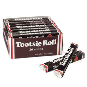 All City Candy Tootsie Roll Chewy Candy - 2.25-oz. Bar Chewy Tootsie Roll Industries Case of 36 For fresh candy and great service, visit www.allcitycandy.com