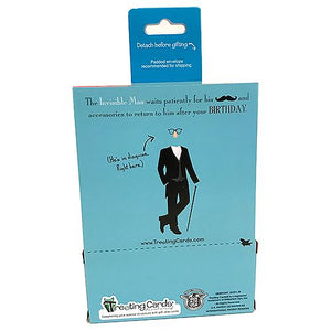 All City Candy Treeting Cards "Invisible Man" Birthday Greeting Card Novelty Treeting Cards For fresh candy and great service, visit www.allcitycandy.com