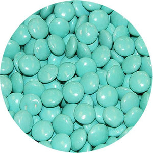 All City Candy Turquoise Milk Chocolate Gems - 3 LB Bulk Bag Bulk Unwrapped Georgia Nut Company For fresh candy and great service, visit www.allcitycandy.com