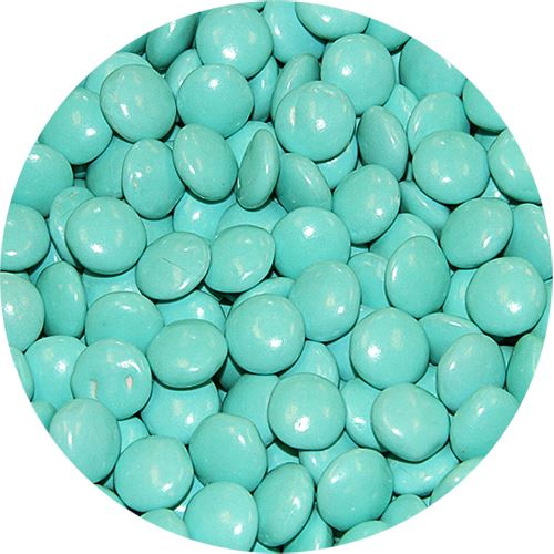 All City Candy Turquoise Milk Chocolate Gems - 3 LB Bulk Bag Bulk Unwrapped Georgia Nut Company Default Title For fresh candy and great service, visit www.allcitycandy.com