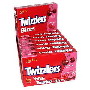 All City Candy Twizzlers Bites Cherry Licorice Candy - 5-oz. Theater Box Theater Boxes Hershey's Case of 12 For fresh candy and great service, visit www.allcitycandy.com