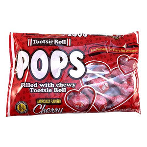 All City Candy Valentine Tootsie Pops - 9.6-oz. Bag Valentine's Day 1 Bag Tootsie Roll Industries For fresh candy and great service, visit www.allcitycandy.com
