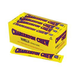 All City Candy Vanilla Charleston Chew Candy Bar 1.87 oz. Candy Bars Tootsie Roll Industries 1 Bar For fresh candy and great service, visit www.allcitycandy.com