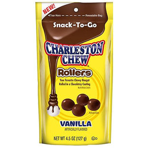 All City Candy Vanilla Charleston Chew Rollers Candy - 4.5-oz. Bag Chewy Tootsie Roll Industries For fresh candy and great service, visit www.allcitycandy.com