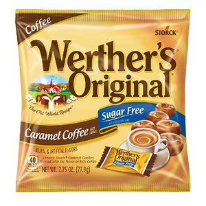 All City Candy Werther's Original Caramel Coffee Sugar Free Hard Candies - 1.46-oz. Bag Storck For fresh candy and great service, visit www.allcitycandy.com