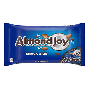 All City Candy Hershey's Almond Joy Snack Size 11.3 oz. Bag Candy Bars Hershey's For fresh candy and great service, visit www.allcitycandy.com