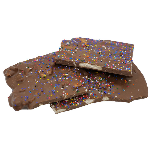 Gourmet Milk Chocolate Animal Crackers Pretzel Bark - All City Candy