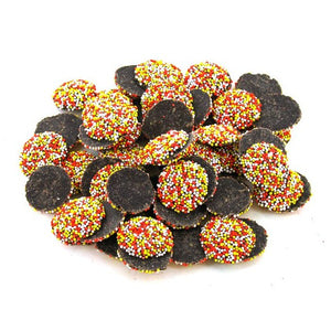 All City Candy Maxi Autumn Dark Chocolate Nonpareils 3 lb. Bulk Bag Halloween Kargher Chocolates For fresh candy and great service, visit www.allcitycandy.com