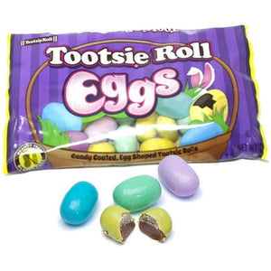 All City Candy Tootsie Roll Eggs - 8-oz. Bag Easter Tootsie Roll Industries For fresh candy and great service, visit www.allcitycandy.com