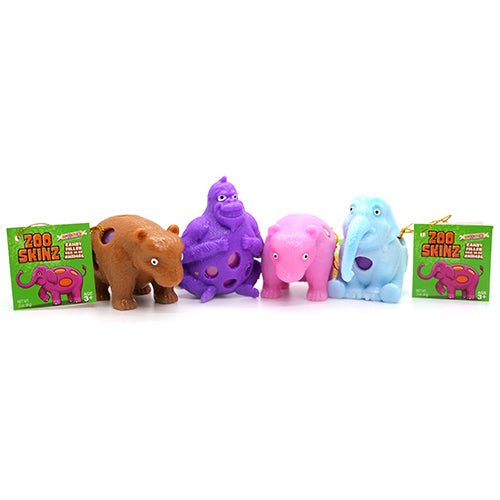 Zoo Skinz Smarties-Filled Egg Candy Toy