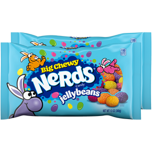 All City Candy Big Chewy Nerds Jelly Beans - 13-oz. Bag Pack of 2 Easter Ferrara Candy Company For fresh candy and great service, visit www.allcitycandy.com