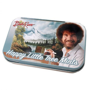 All City Candy Bob Ross Happy Little Tree Mints 1.5 oz. Tin 1 Tin Novelty Boston America For fresh candy and great service, visit www.allcitycandy.com
