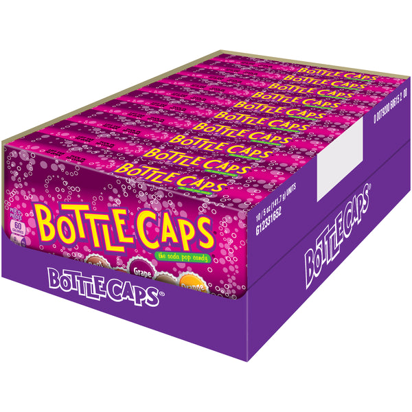 Bottle Caps Soda Pop Candy - 5-oz. Theater Box - All City Candy