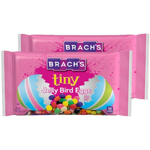 All City Candy Brach's Tiny Jelly Bird Eggs - 14-oz. Bag Pack of 2 Brach's Confections (Ferrara) For fresh candy and great service, visit www.allcitycandy.com