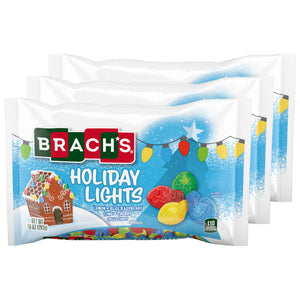 All City Candy Brach's Holiday Lights Jelly Candy 10 oz. Bag Pack of 3 Christmas Brach's Confections (Ferrara) For fresh candy and great service, visit www.allcitycandy.com