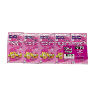 All City Candy Brach's Tiny Conversation Hearts 1 oz. Box Pack of 10 Valentine's Day Brach's Confections (Ferrara) For fresh candy and great service, visit www.allcitycandy.com