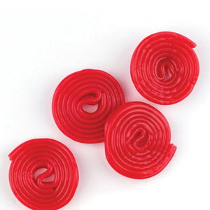 All City Candy Broadway Strawberry Licorice Wheels - 4.4 LB Bulk Bag Licorice Gerrit J. Verburg Candy For fresh candy and great service, visit www.allcitycandy.com