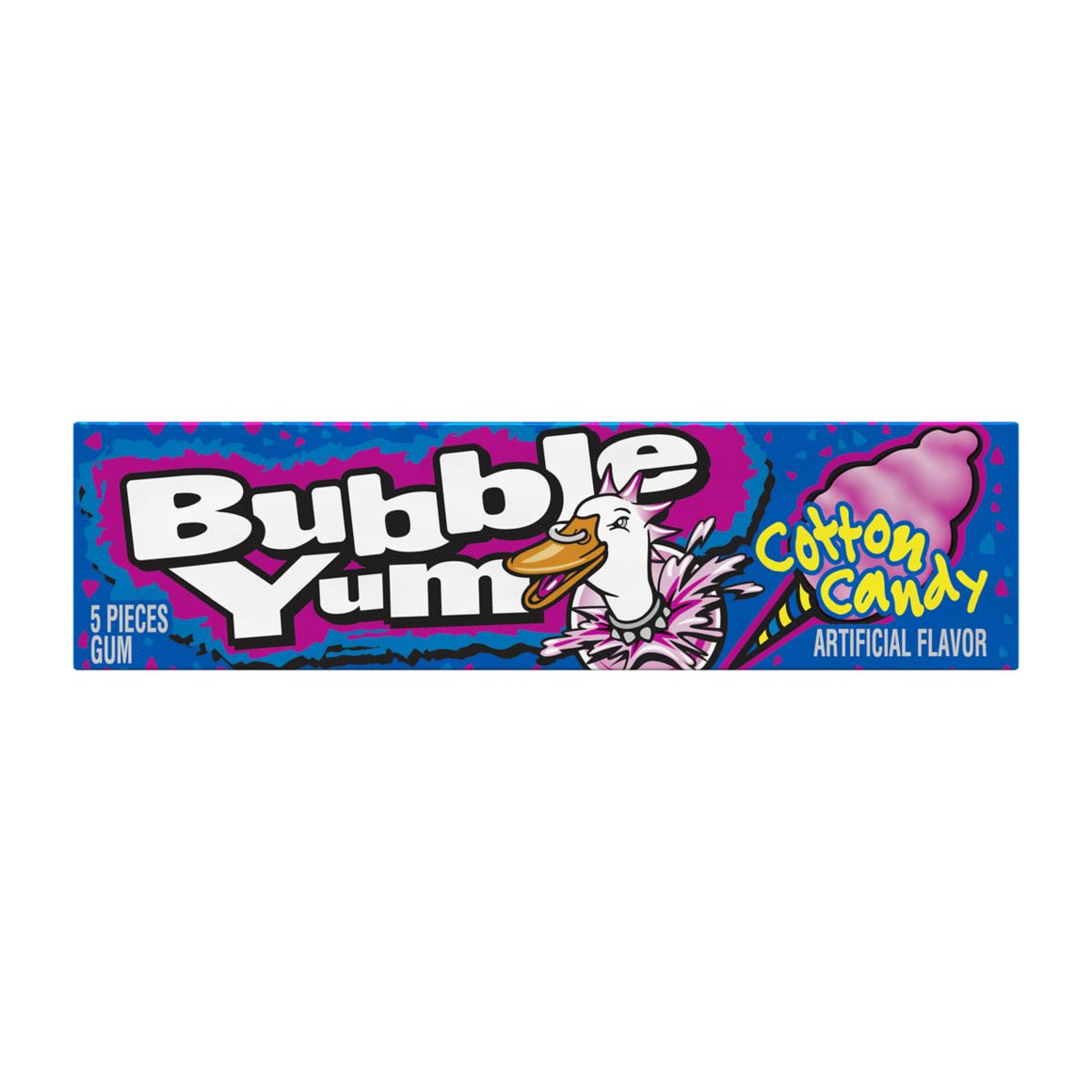 Bubble Yum Cotton Candy Bubble Gum - 5-Piece Pack