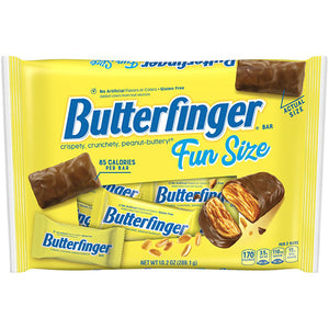 All City Candy Butterfinger Fun Size Candy Bars - 10.2-oz. Bag Candy Bars Ferrero For fresh candy and great service, visit www.allcitycandy.com