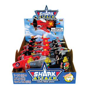 Kidsmania Shark Attack Candy Filled Plane 3.0 oz.