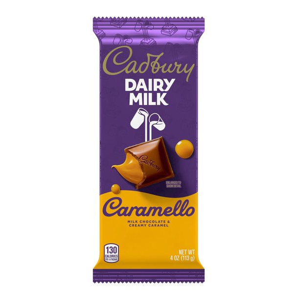 All City Candy Cadbury Dairy Milk Caramello Candy Bar 4 oz. Candy Bars Hershey's For fresh candy and great service, visit www.allcitycandy.com