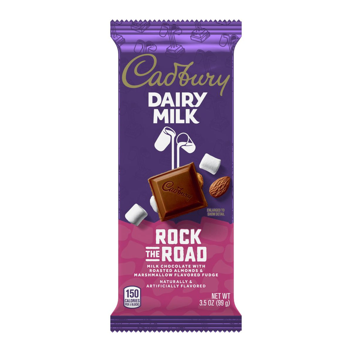 All City Candy Cadbury Dairy Milk Rock the Road 3.5 oz. Bar Candy Bars Hershey's For fresh candy and great service, visit www.allcitycandy.com