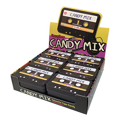 All City Candy Candy Mix Cassette Cherry Candies - 1.3-oz. Tin Novelty Boston America 1 Tin For fresh candy and great service, visit www.allcitycandy.com