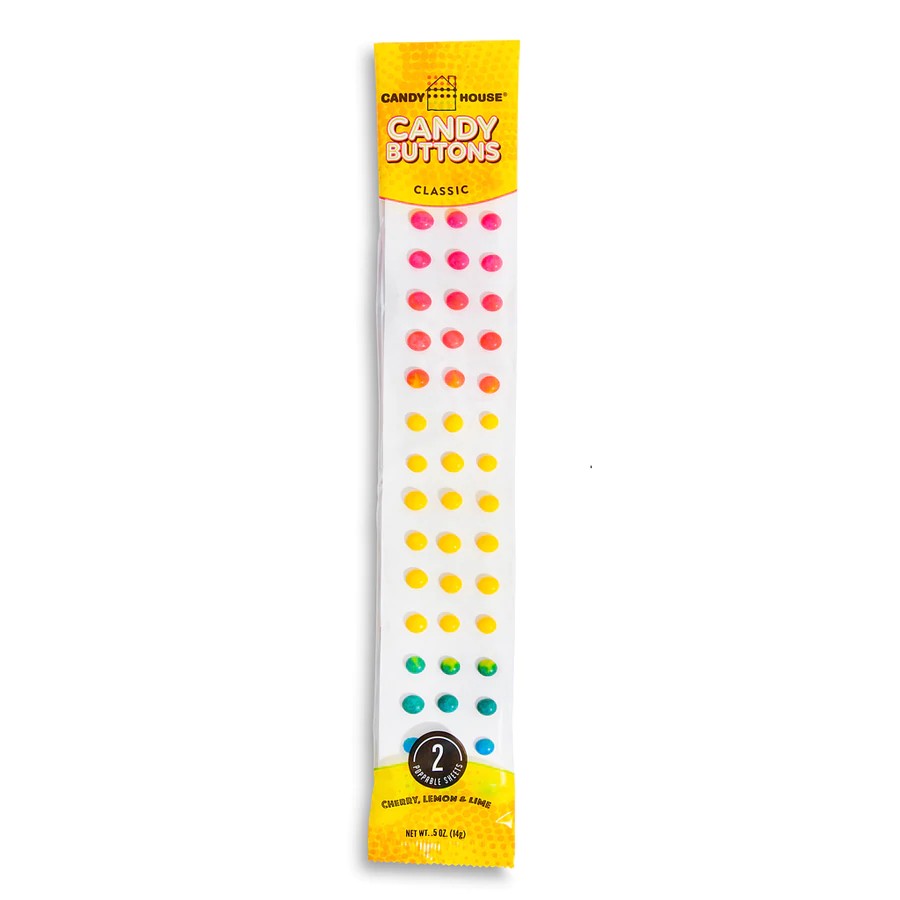 candy buttons mini backpack Candy House Candy Buttons - 0.5-oz. Pack - 1 Piece - Fruity - Novelty Candy