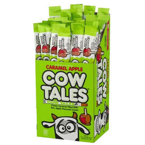 All City Candy Caramel Apple Cow Tales Chewy Caramel Stick 1 oz. Case of 36 Caramel Candy Goetze's Candy For fresh candy and great service, visit www.allcitycandy.com