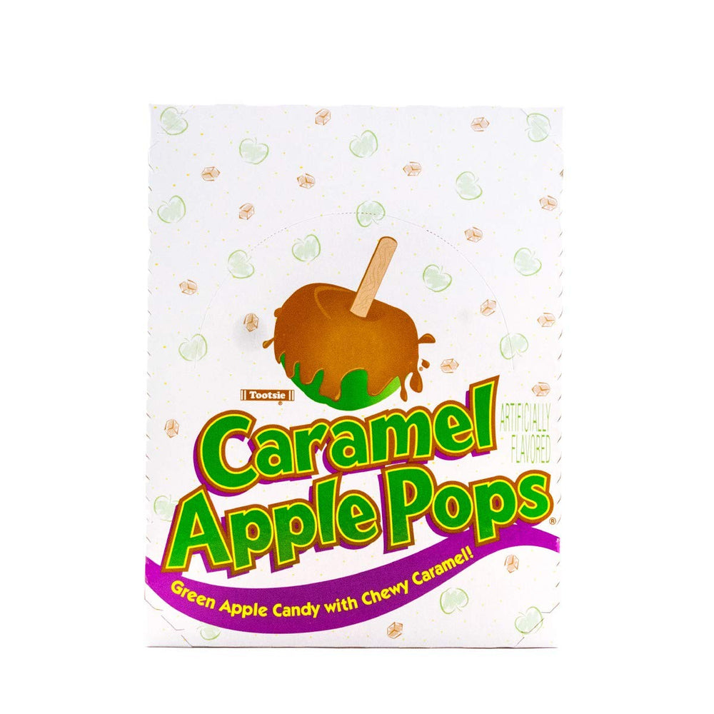 Tootsie Caramel Apple Pops Lollipops All City Candy
