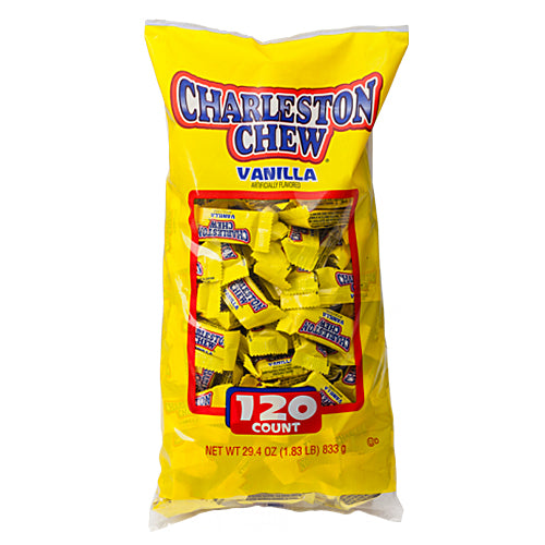 All City Candy Vanilla Charleston Chew Mini Candy Bars - Bag of 120  Tootsie Roll Industries For fresh candy and great service, visit www.allcitycandy.com
