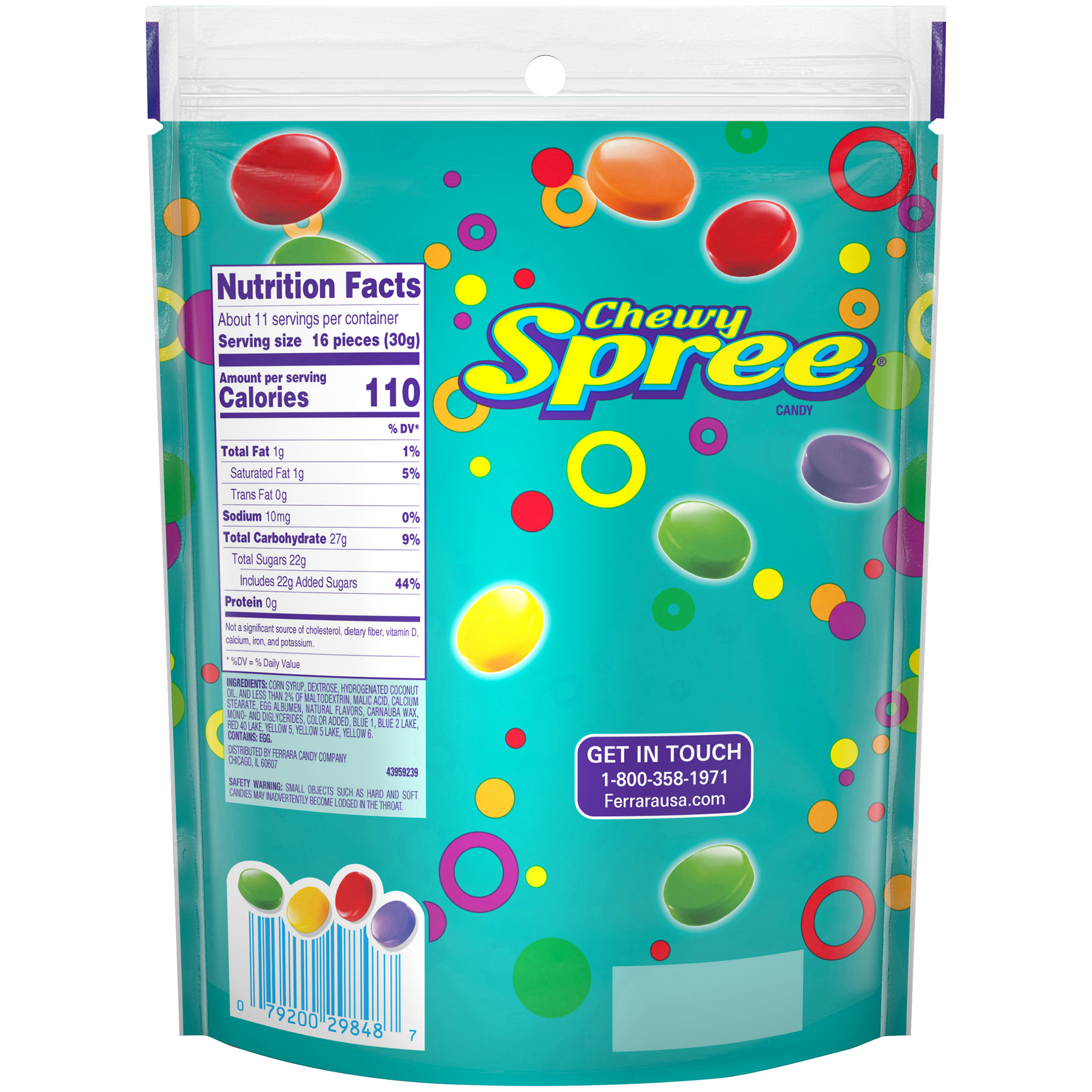 Spreees Spree Candy Spree Candy Canes: 12 Piece Box – Candy Warehouse